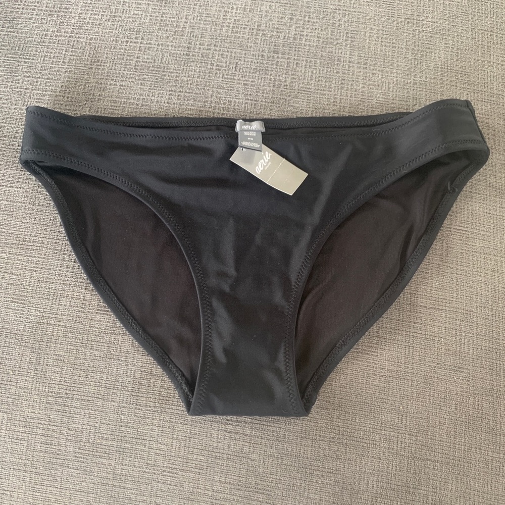 NWT Solid Black Bikini